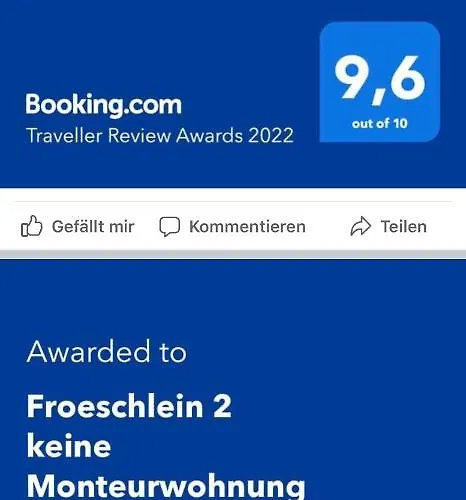 Froeschlein 2 - No Gitters & Craftsman Daire Ilmenau